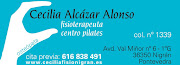 Centro de Fisioterapia y pilates.