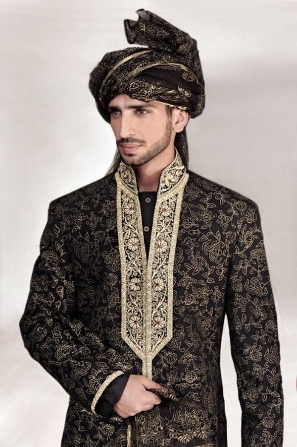 Fashion world latest Fashion Gents wedding dresses designs pictures.