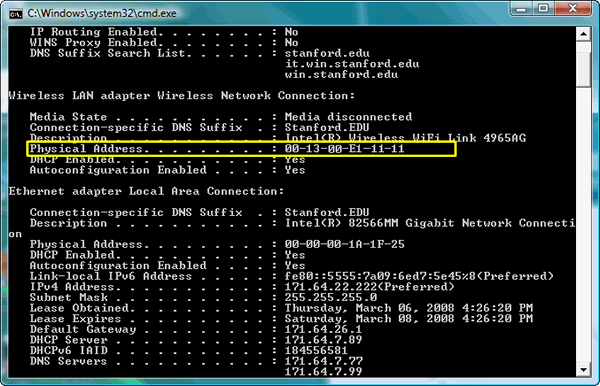 how to find the mac address on a mac air