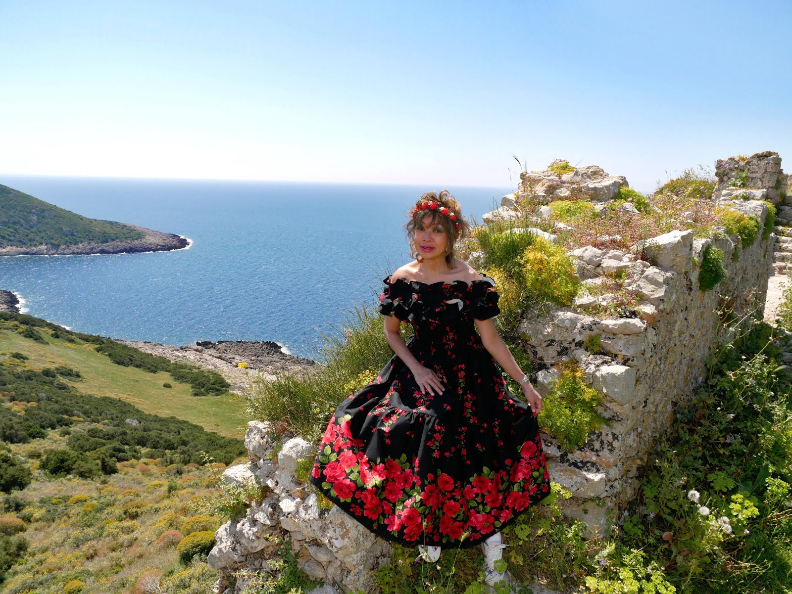 Navarino castle ruins