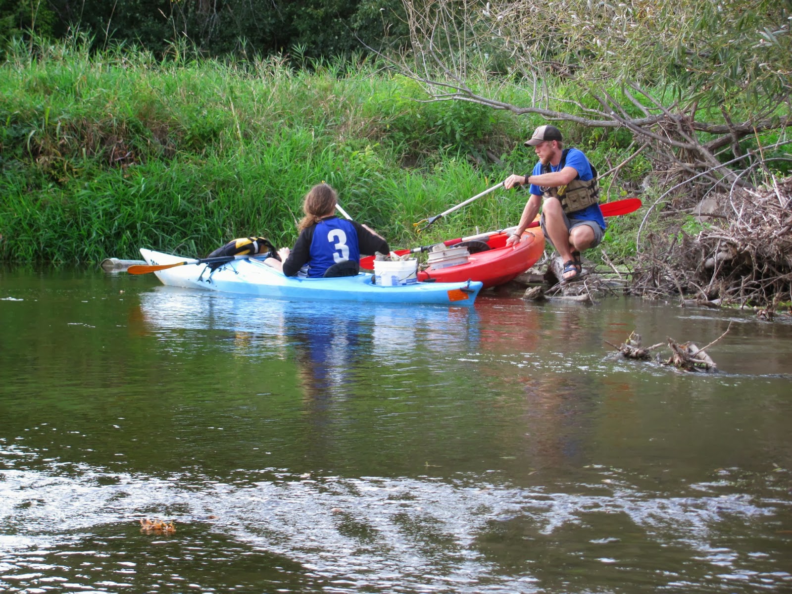 Kayaking the Lakes of South Dakota Big Sioux River CleanUp September