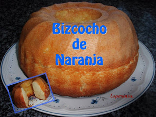 Bizcocho De Naranja
