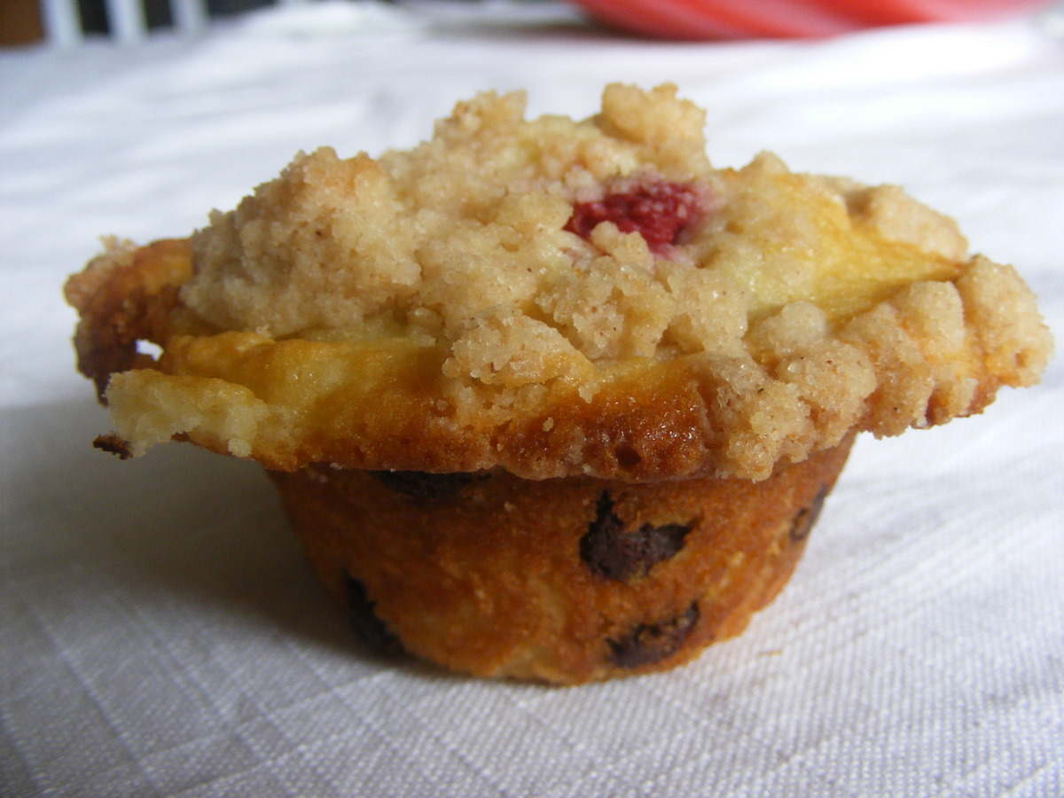The Virtual Goody Plate RaspberryChocolate Chip Muffins