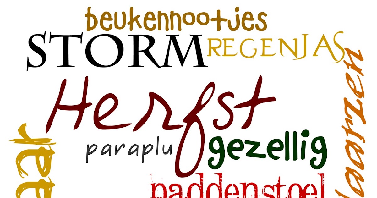 derde leerjaar 21 september begin van de herfst !!! Ook in de