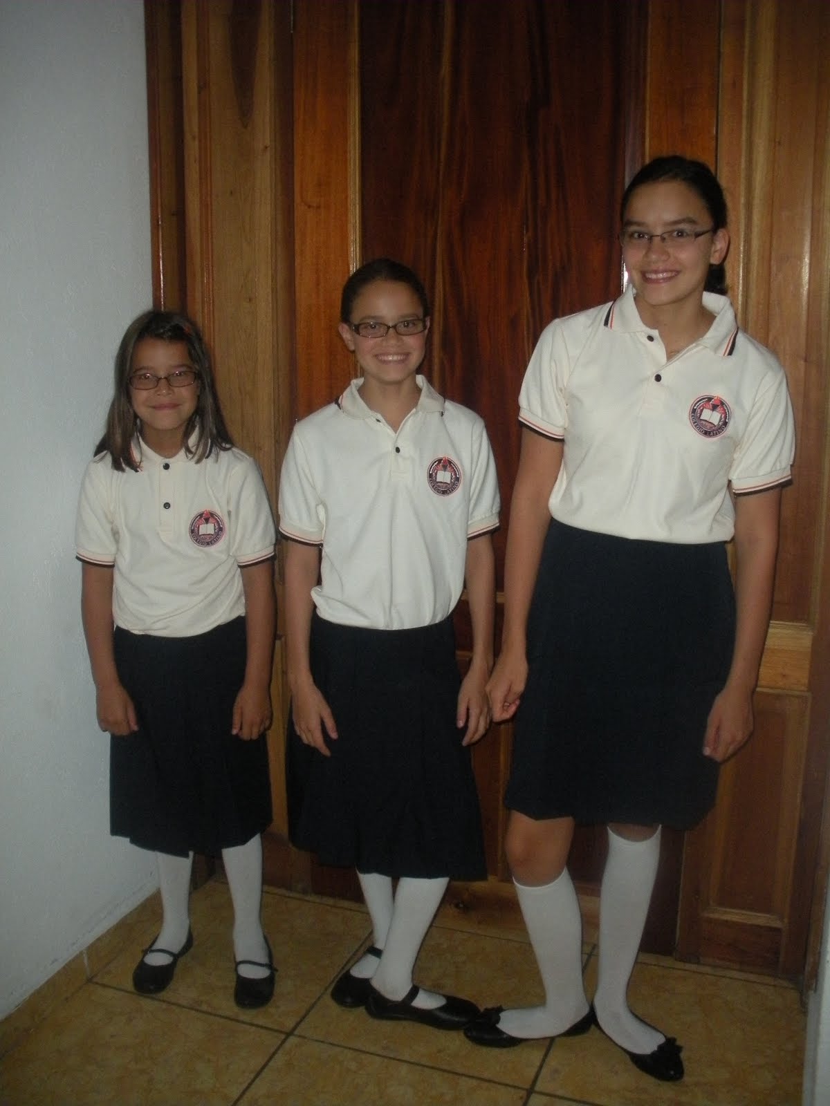 Our Mexican Experience The Girls' First Day of School