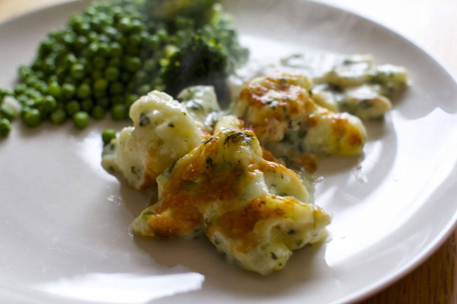 mamacook Fish and Cauliflower bake, great for all ages