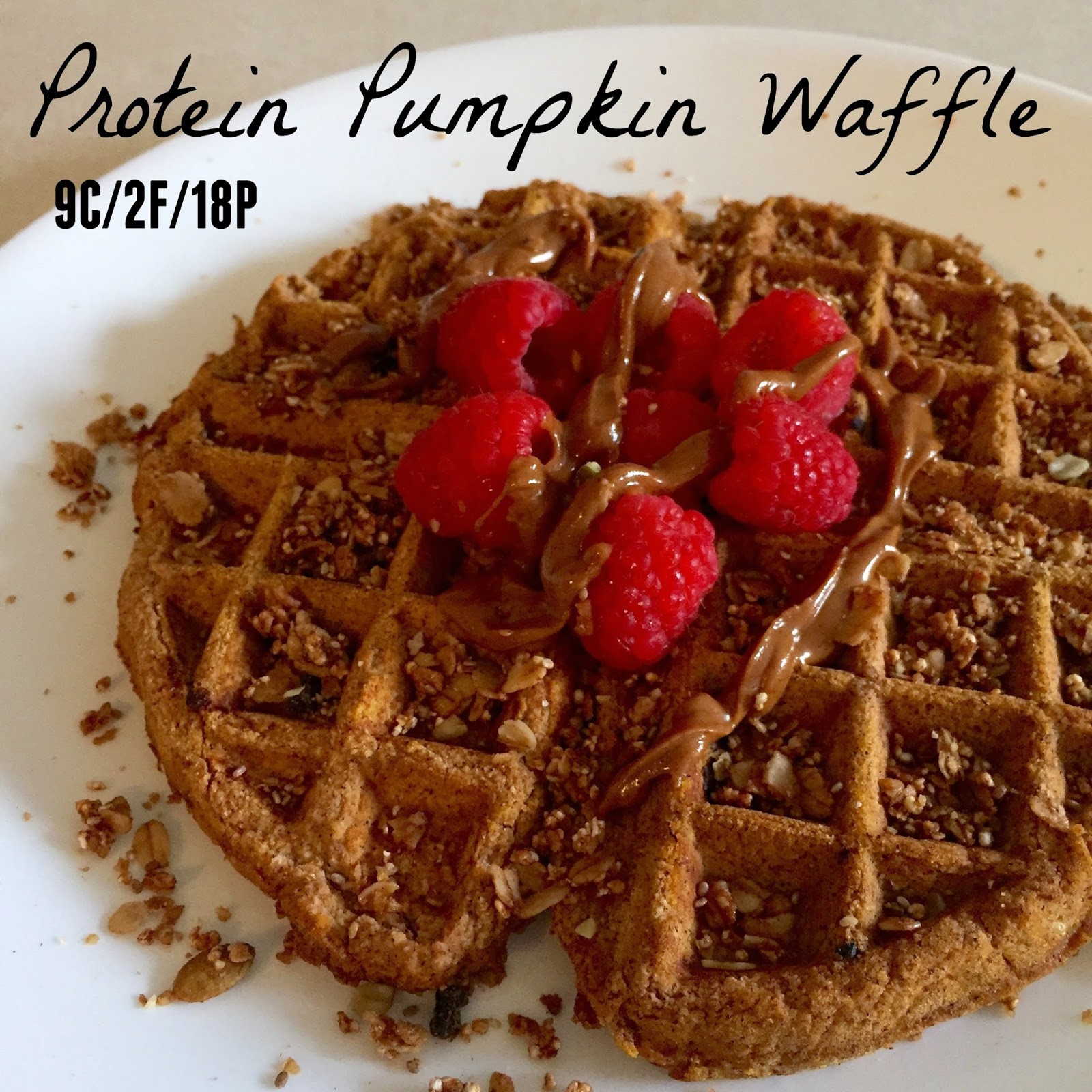 The Simple Life Protein Pumpkin Waffle (Single Serving)