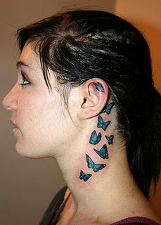 neck tattoos for female