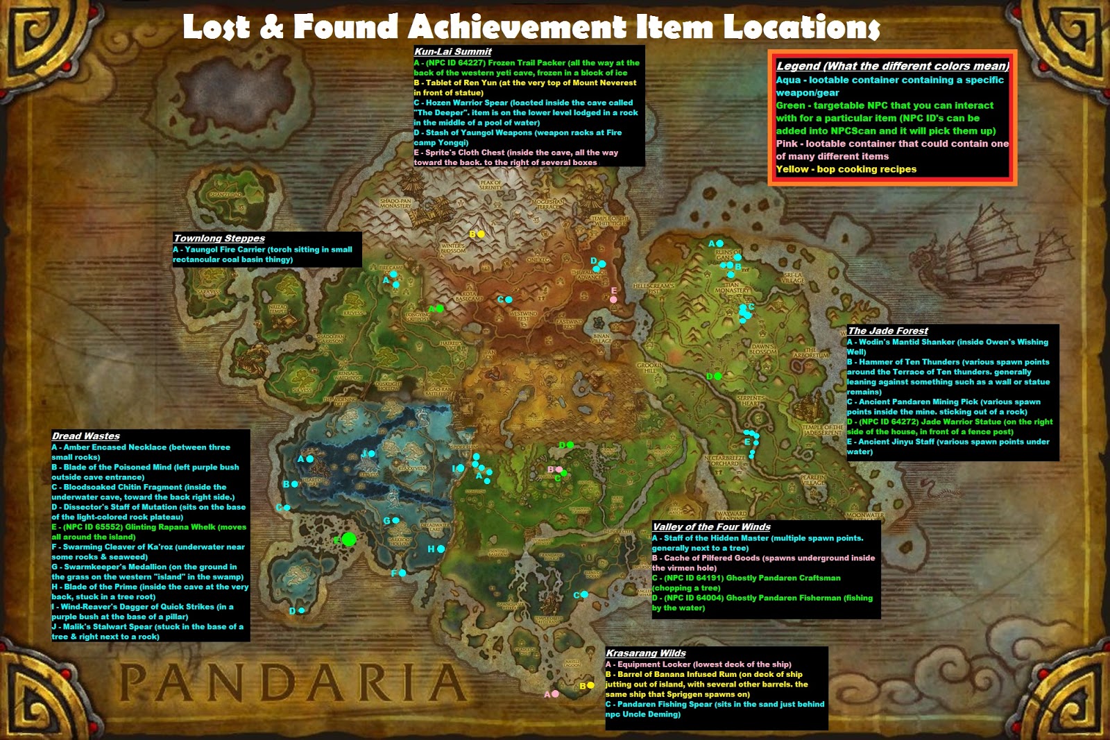 Blasted Lands Map