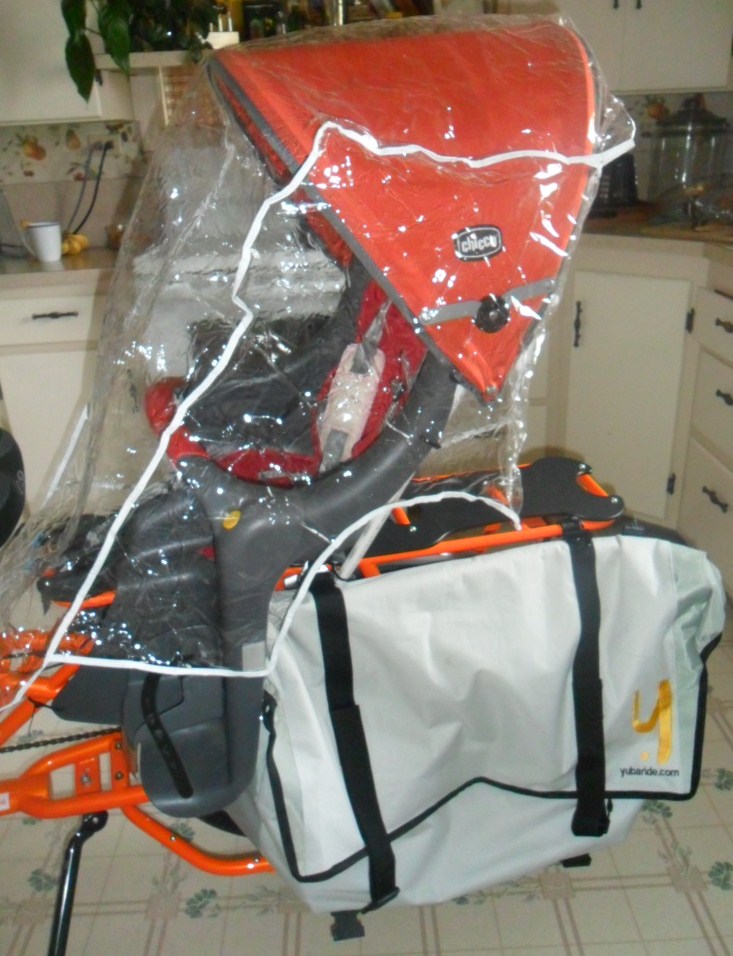 You Ain't Got Jack D.I.Y. Child's Bike Seat Weather Protector