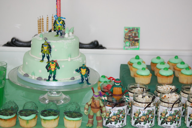 Turtles kake Turtles kake