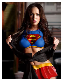 megan fox super girl