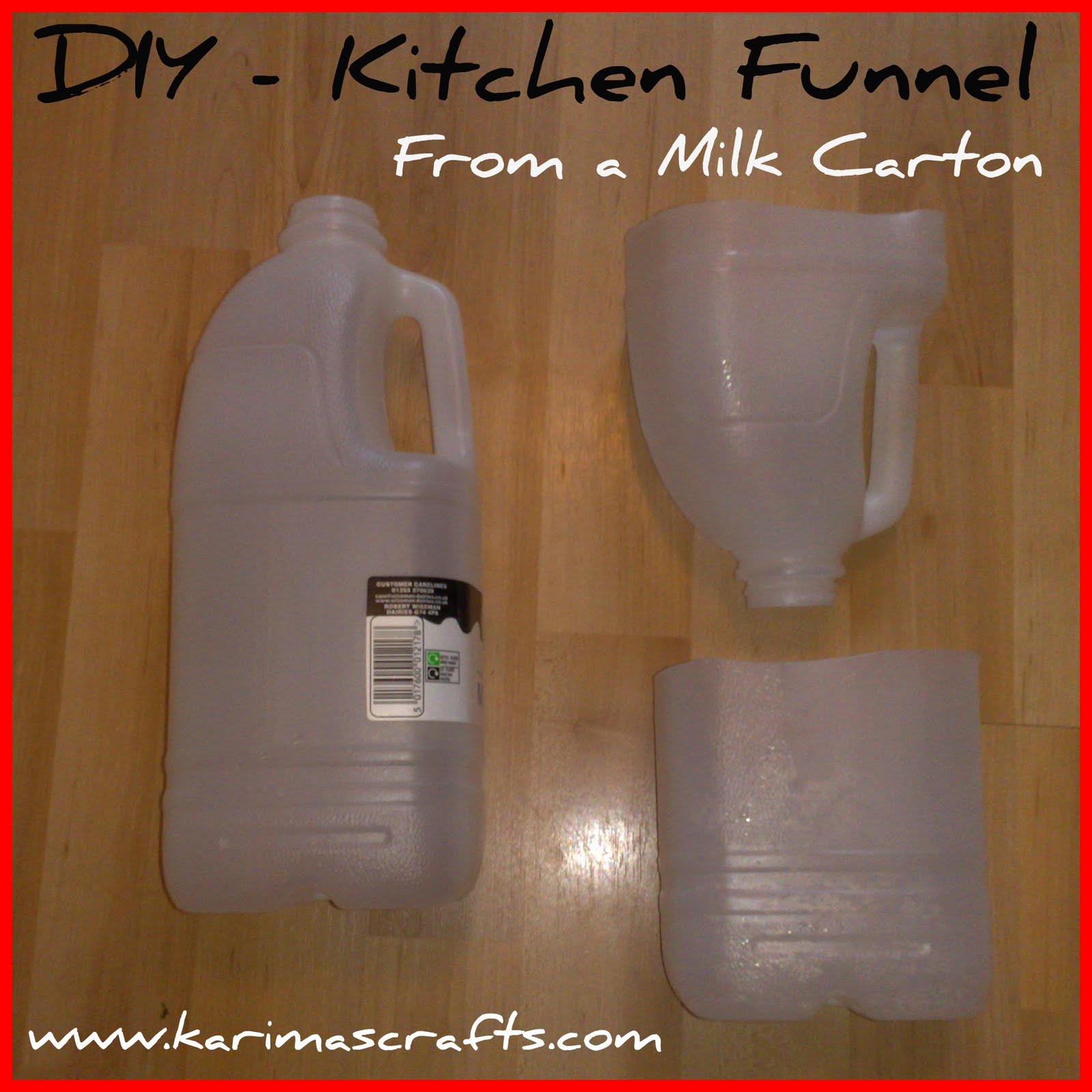 Karima's Crafts How to make a Funnel