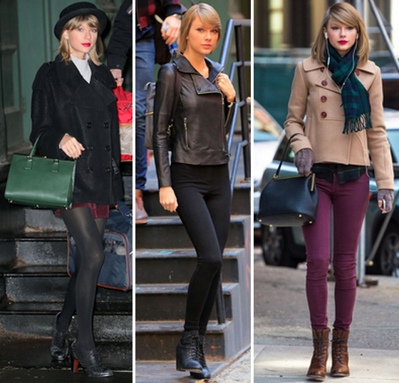 Knots and Ruffles: Taylor Swift Winter Street Style Inspired Outfits