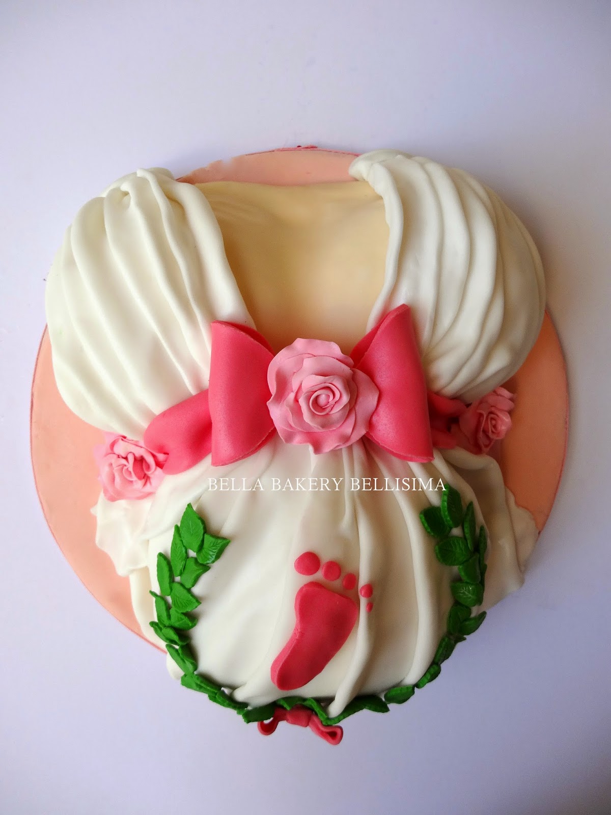  GREEK GODDESS BABY SHOWER CAKE