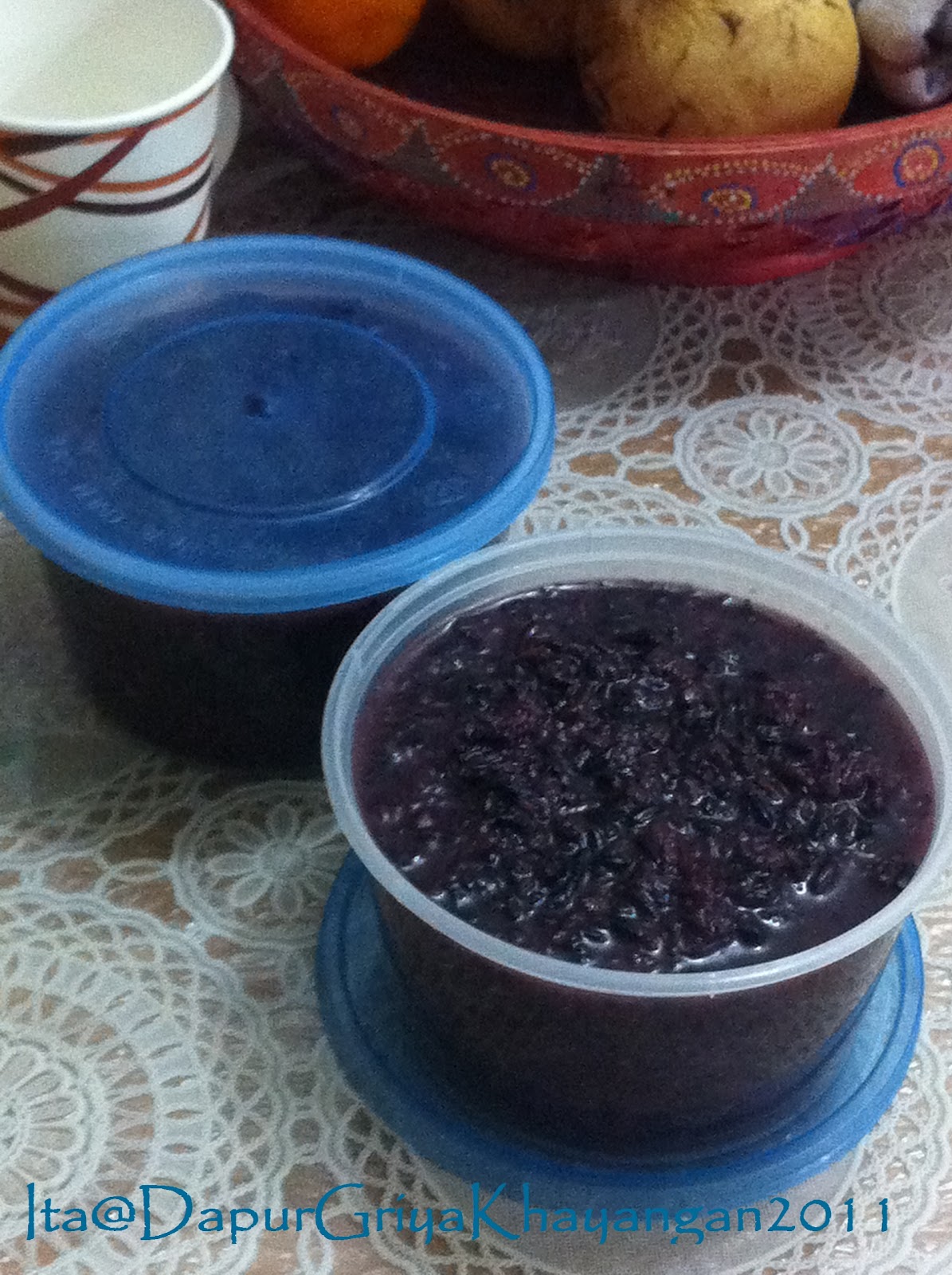 Dapur Griya Khayangan: Tape Ketan Hitam