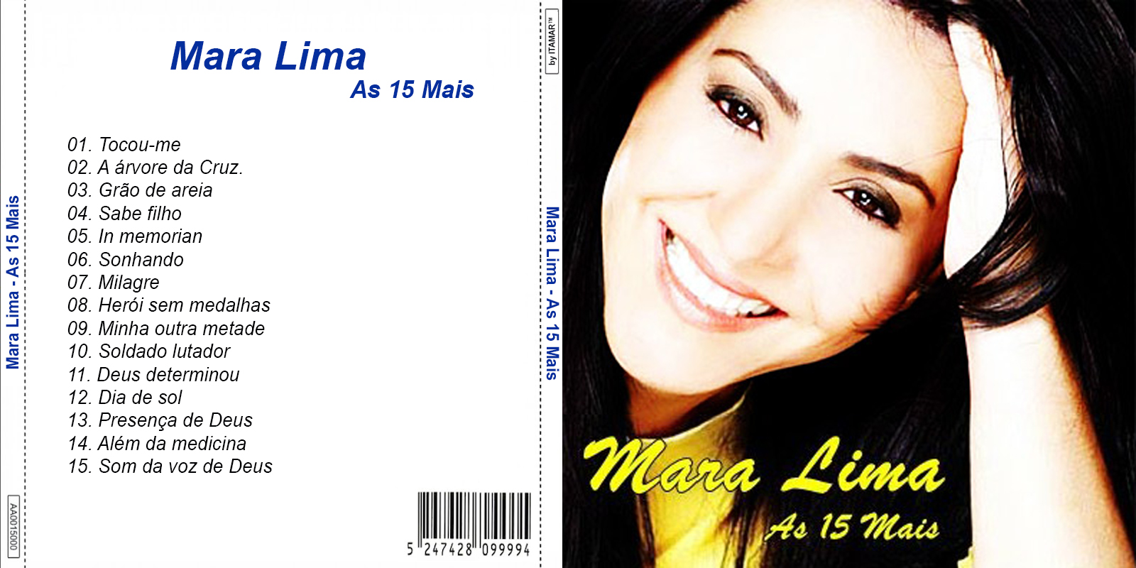 Gospel Capas: Mara Lima - As 15 Mais CD