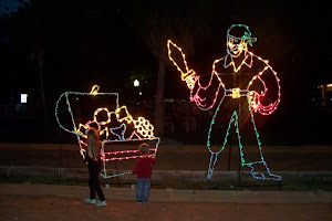 Christmas Lights in Marathon Park