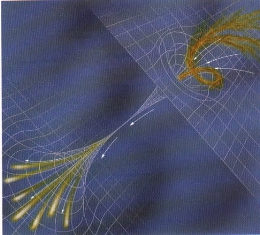 Resultado de imagen de El agujero blanco como residuo del agujero negro