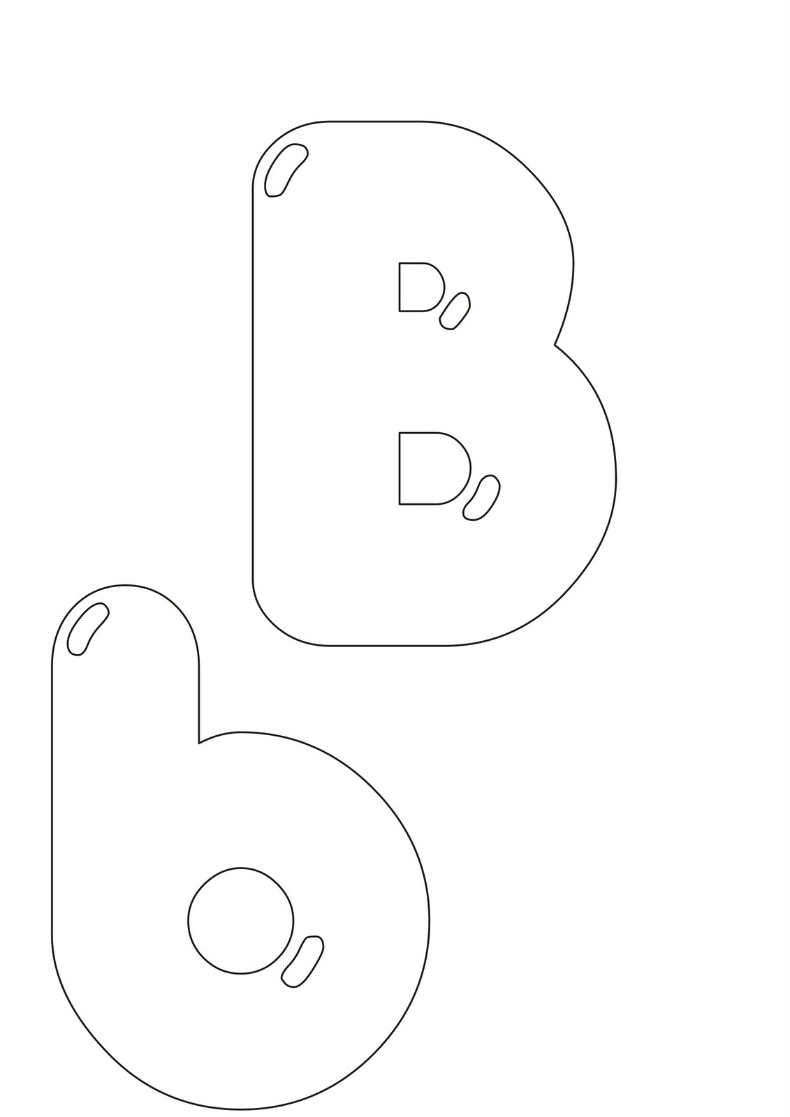 Mundo do Professor MOLDE DE LETRAS PARA MURAL