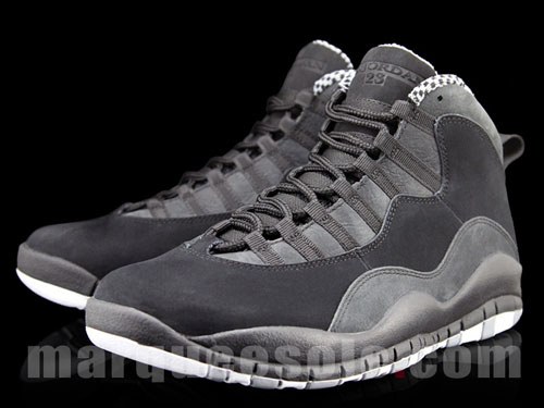 Air Jordan 10 Retro Stealth Black shoes