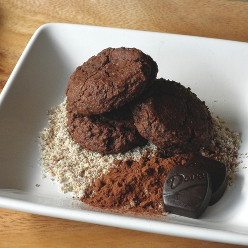Food Pusher Double Chocolate Almond Flour Cookies