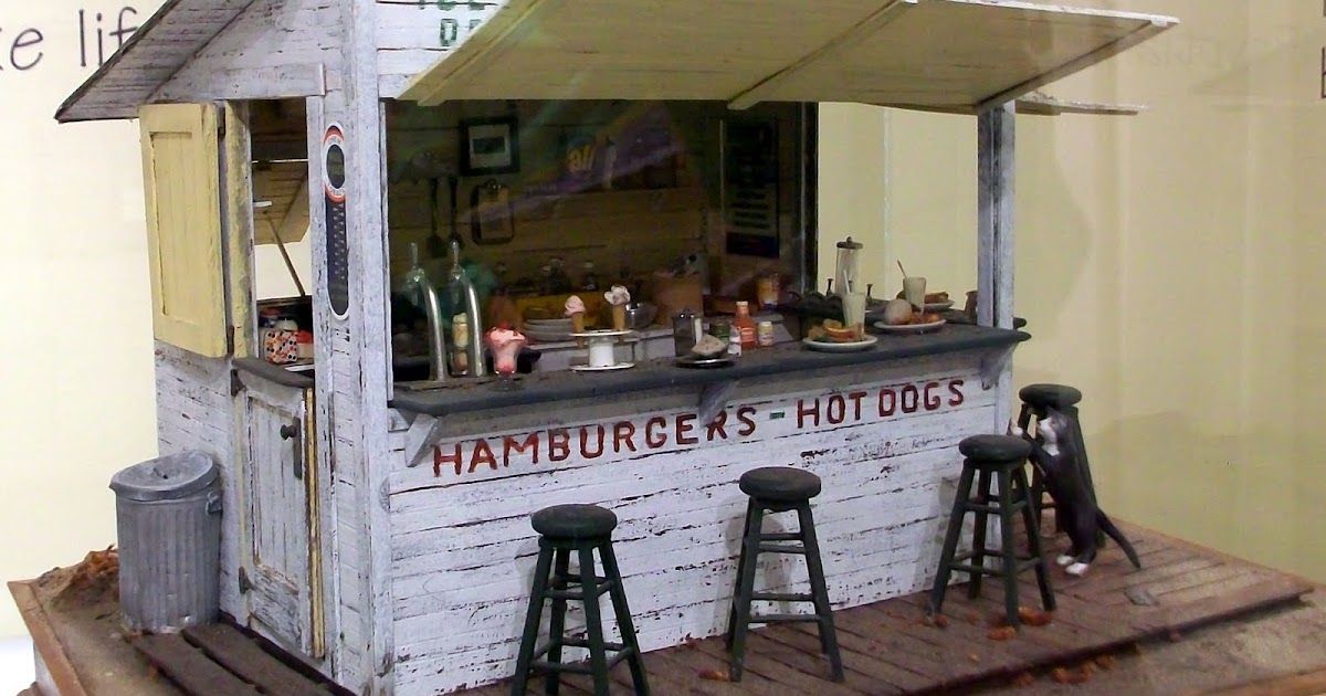 Marquis Miniatures Rustic Realism Dollhouse Exhibit at the Wenham Museum