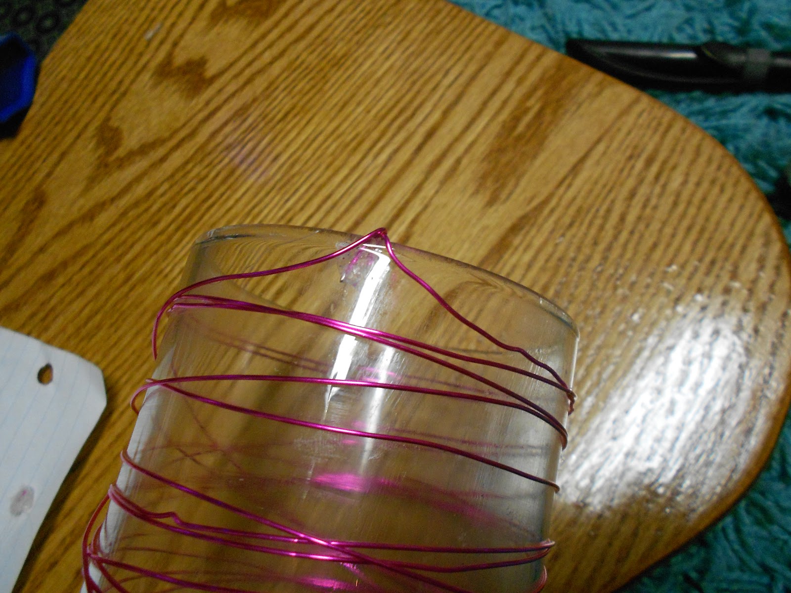 Sweet Potato Pie Wire Vases