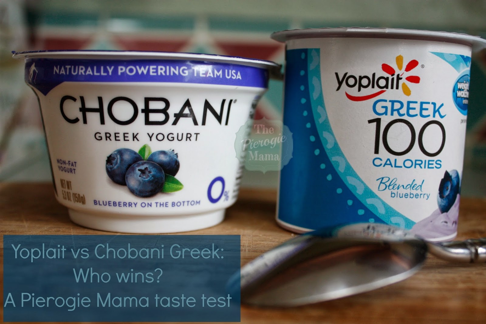 The Pierogie Mama Yoplait Greek vs Chobani Tasteoff