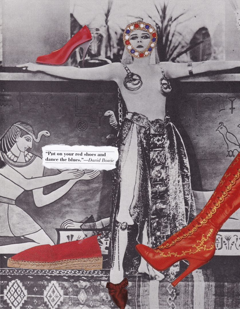 The Kollage Kit &quot;Put on your red shoes and dance the