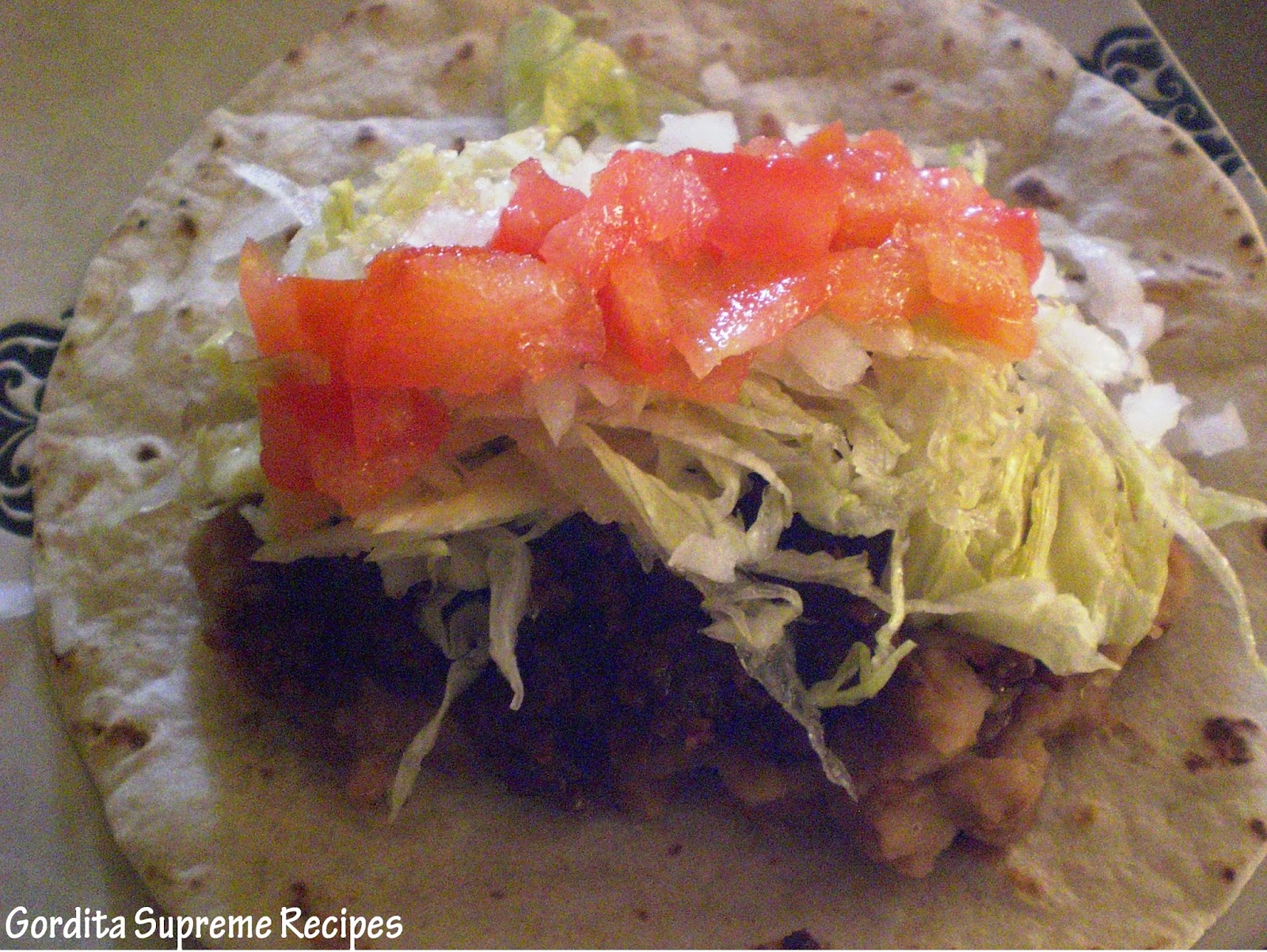 Soft Tacos Tacos de tortilla de arena Gordita Supreme Recipes