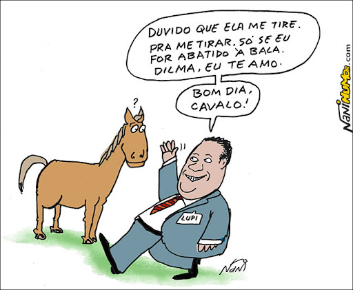Carlos Lupi: Dilma te amo