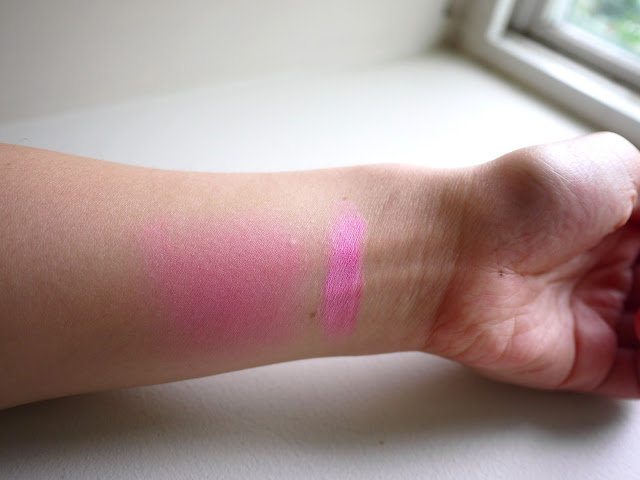 stila custom color blush sheer pink review swatch