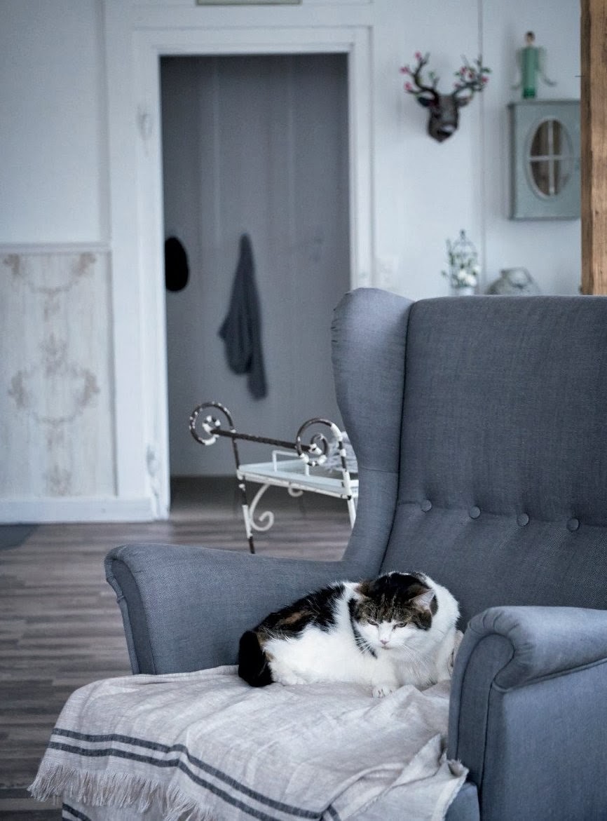 Inspiration shabby: a casa di una famiglia creativa con ikea