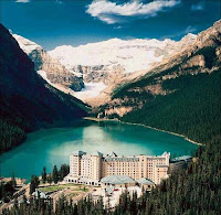 banff lake louise alberta fairmont chateau canada hotel springs national park places visit voyage travel bon lava pools seven ytravelblog
