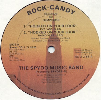 Spydo Music Band, The Featuring Spyder-D ‎– Hooked On Your Love (1988, 12'') – 192 kb/s