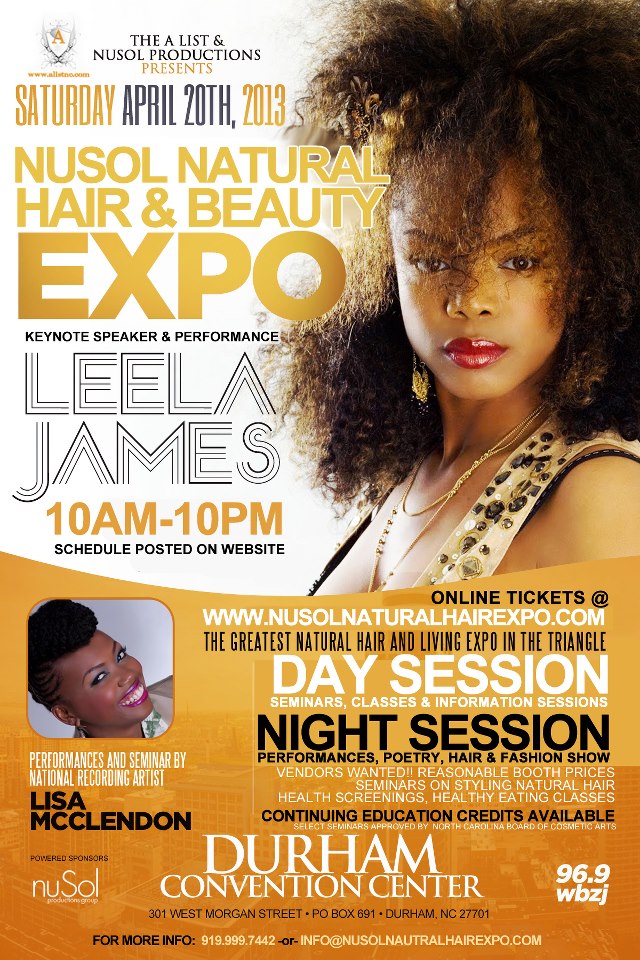 Brown Sugar Naturals Nusol Natural Hair Beauty Expo