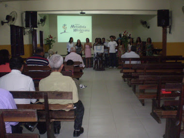 Culto Departamento de Jovens. 15/1/2012.