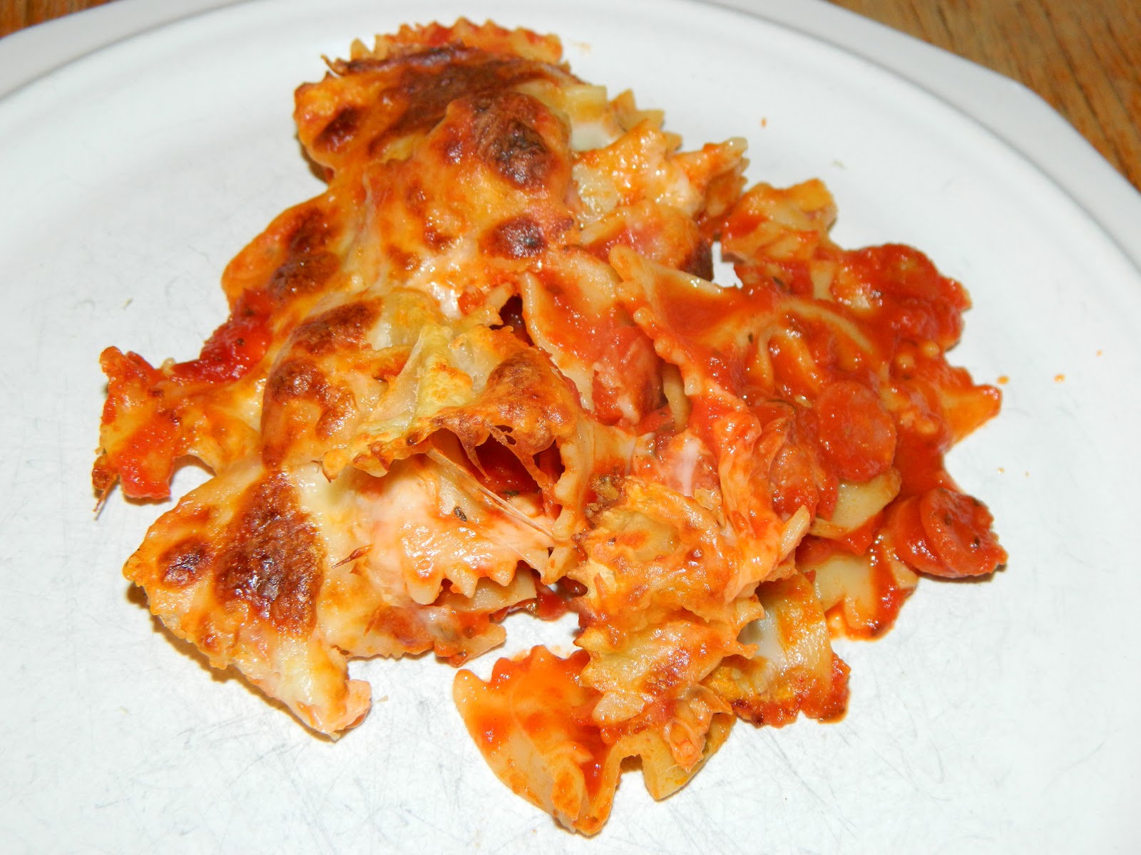 PolkaDotty Place Pepperoni Pasta Bake