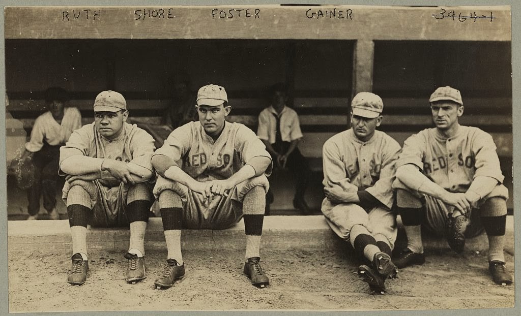 The Imperfect Game Historic Photos Babe Ruth and Teammates, c.19151917
