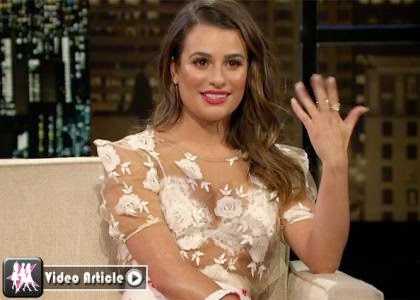 Be A Gossiper Lea Michele Told Chelsea Handler That She First Imbibed Alcohol At A Very Young Age