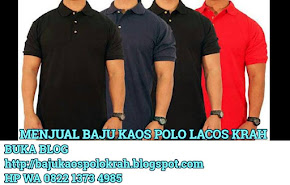 BAJU KAOS POLO  KRAH