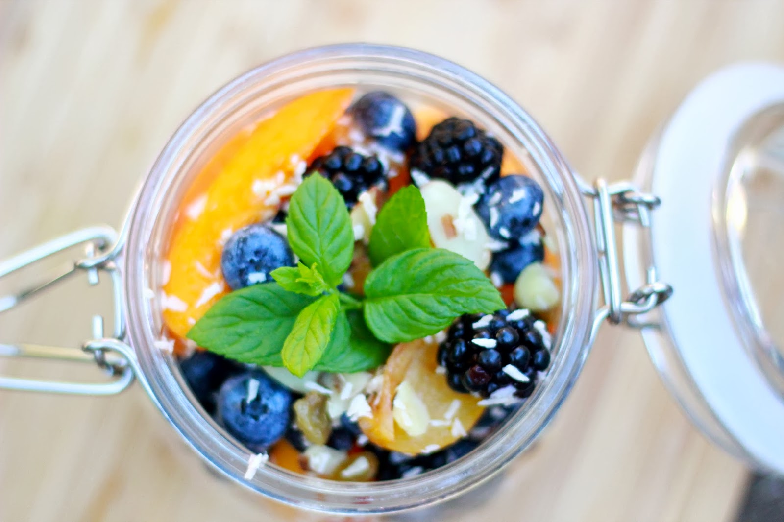 Intrinsic Beauty Good Morning Apricot & Berry Fruit Salad