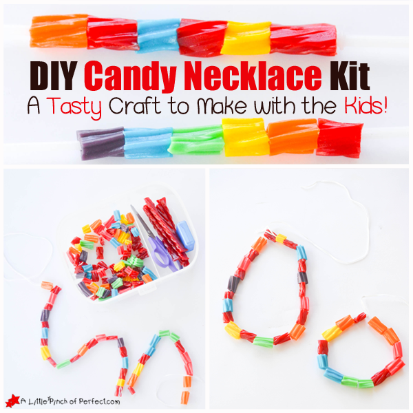 DIY Candy Necklace Kits for Kids A Little Pinch of Perfect