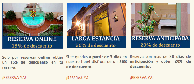 http://www.hotelcasajosemaria.com/promos