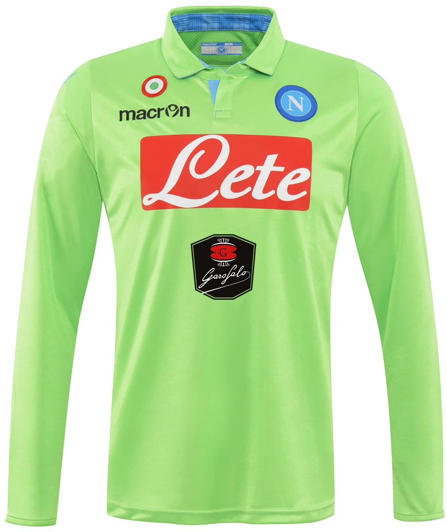 SSC Napoli 1415 Home, Away and Third Kits Footy Headlines