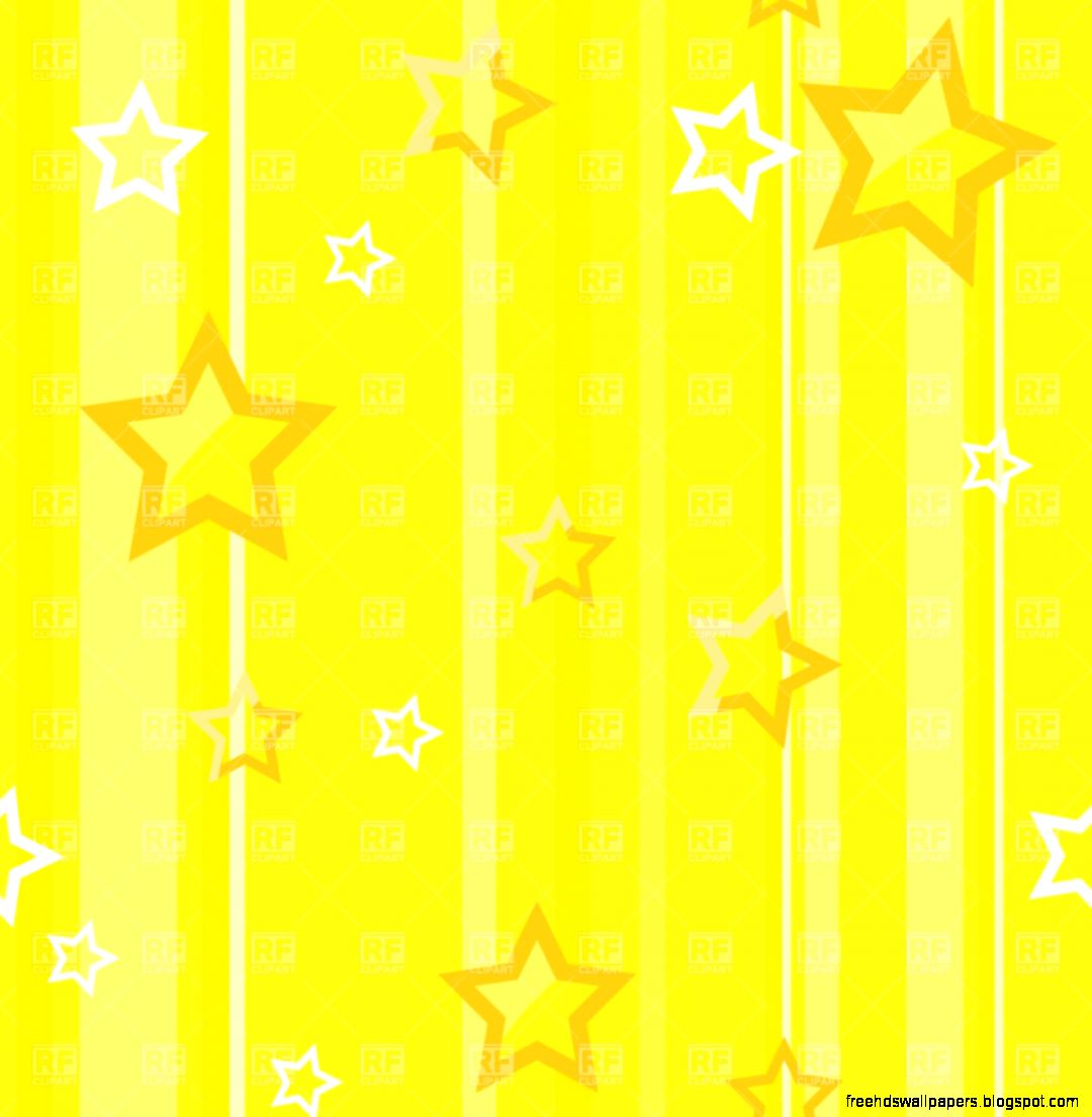 Yellow Stars Wallpaper Free Hd Wallpapers