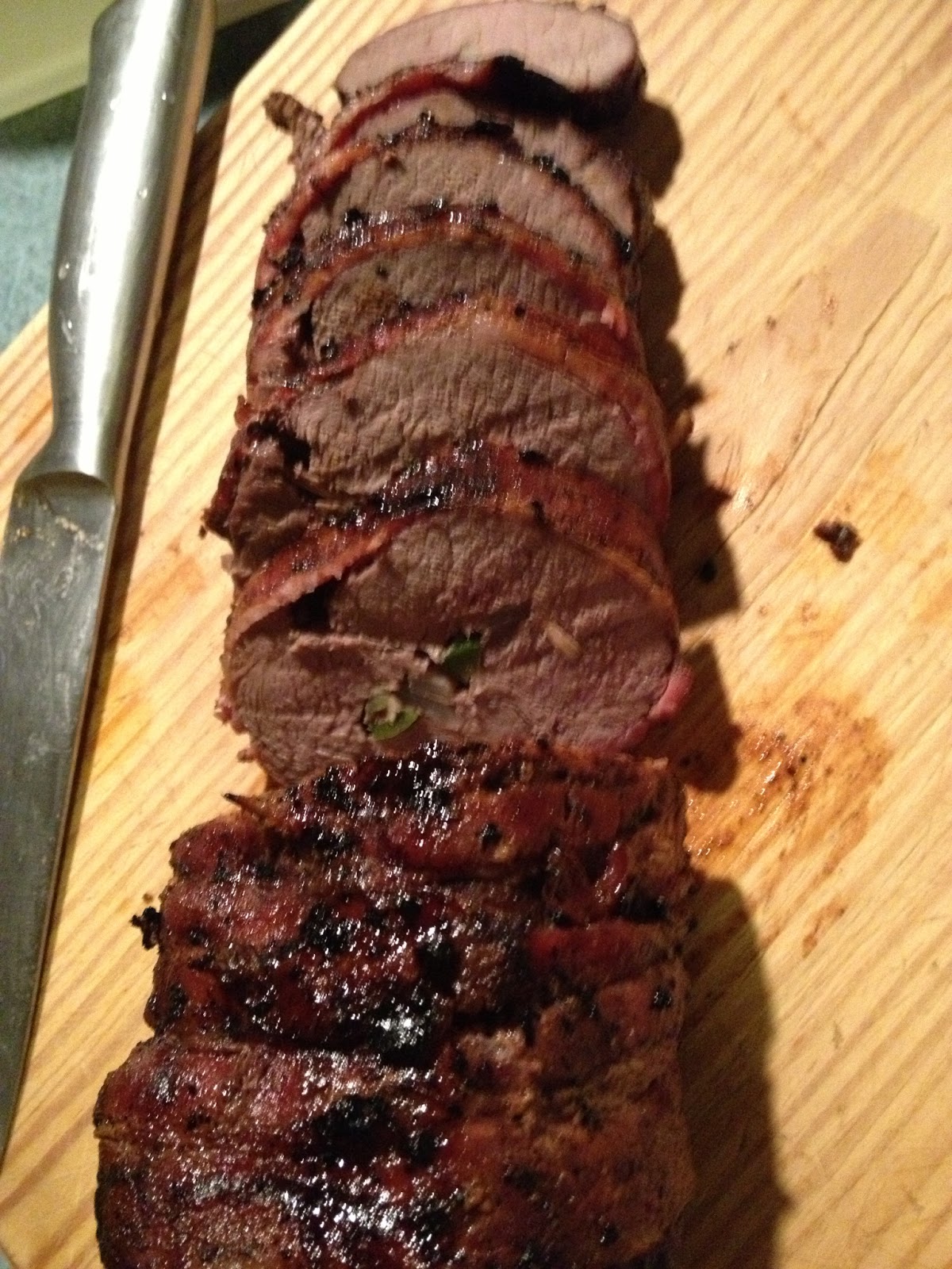 Moose backstrap tonight The Bored Room The Bore Site