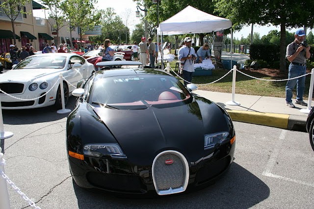 The Veyron's quad-turbocharged W16 engine