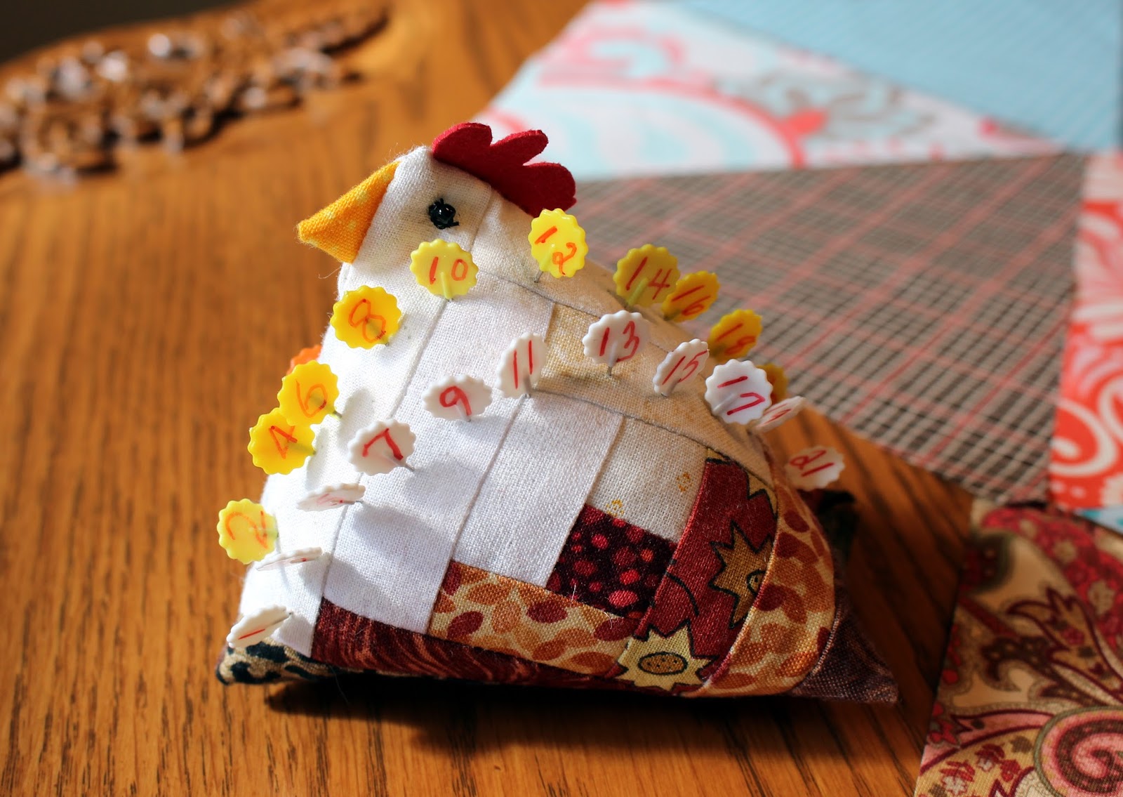 Mountain Quiltworks Make Your Own Numbered Pins